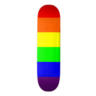 Regenbogen-Stolz Skateboard