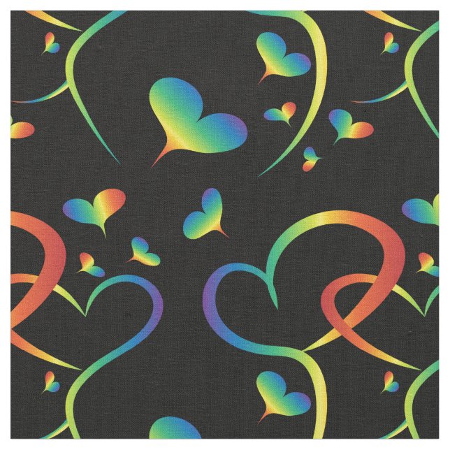 Regenbogen-Stolz Stoff (Nahaufnahme)