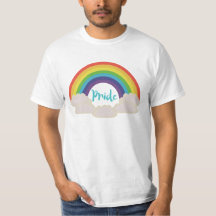 Regenbogen-Stolz-Wert-T - Shirt