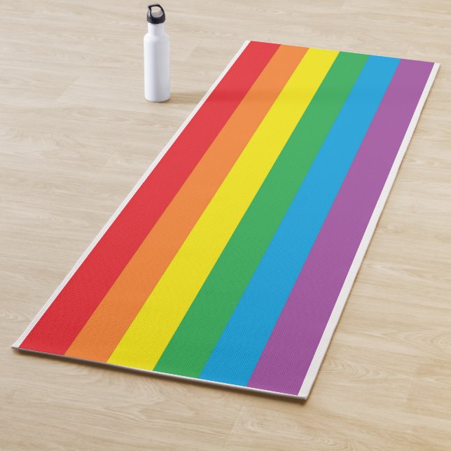 "Regenbogen-Stolz-" Yoga-Matte Yogamatte (Beispiel)