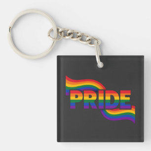 Regenbogen-Stolzfeier Schlüsselanhänger