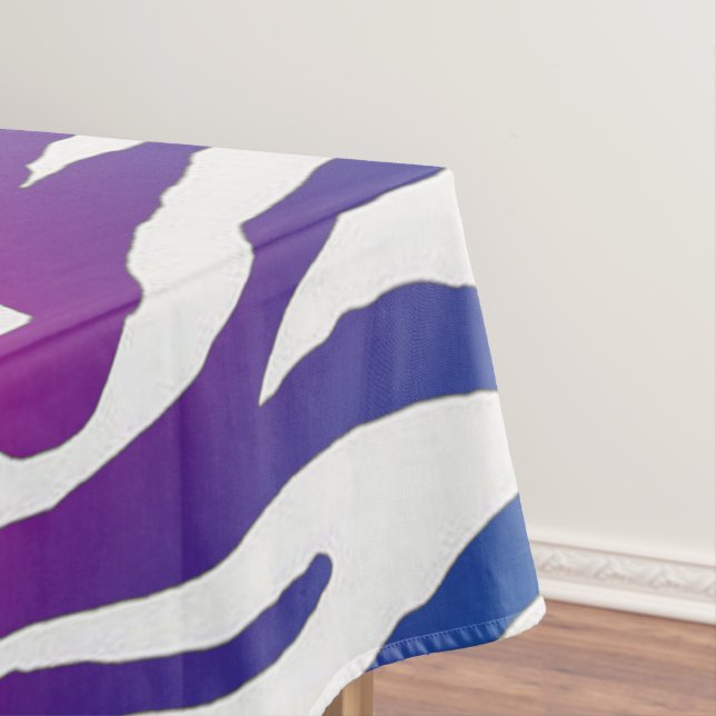 Regenbogen-Streifen Tischdecke (Beispiel)
