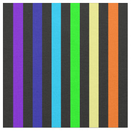 Regenbogen Stripes Gewebe Stoff