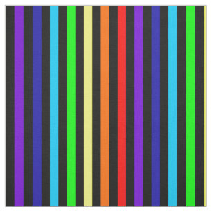 Regenbogen Stripes Gewebe Stoff