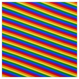 Regenbogen Stripes Gewebe Stoff