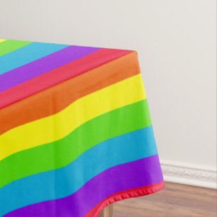 Regenbogen Stripes Tischdecke