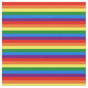 Regenbogen Stripes Unterstützung des Gay Stoff