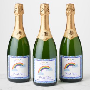 Regenbogen Sturm Pop es, wenn sie Pop Baby-Dusche
