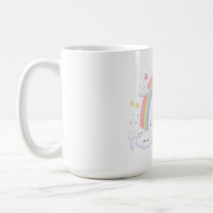 Regenbogen Süße Kinder Aufkleber 🌈 Kaffeetasse