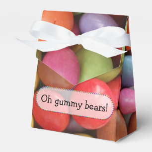 Regenbogen Süßigkeiten - Geschenkbox Geschenkschachtel