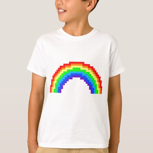 Regenbogen T-Shirt (Vorderseite)