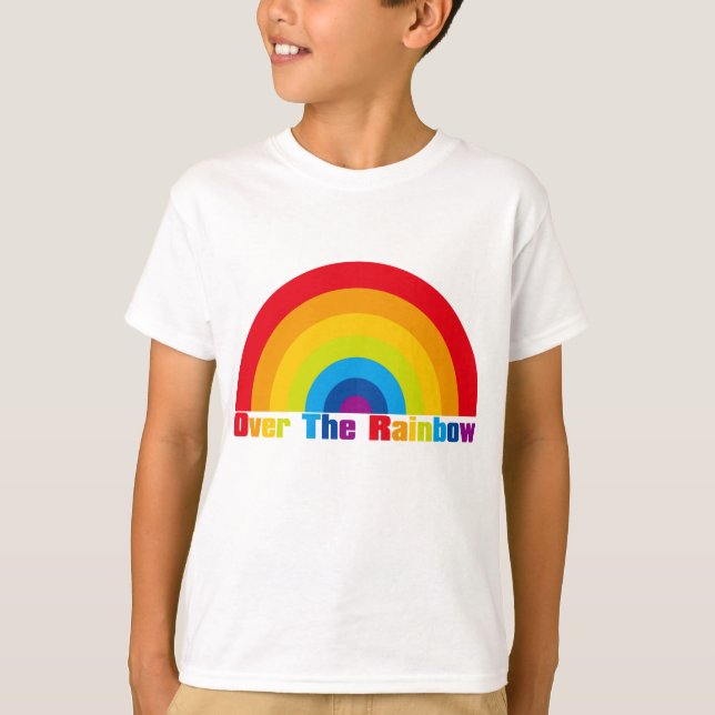 Regenbogen T-Shirt (Vorderseite)