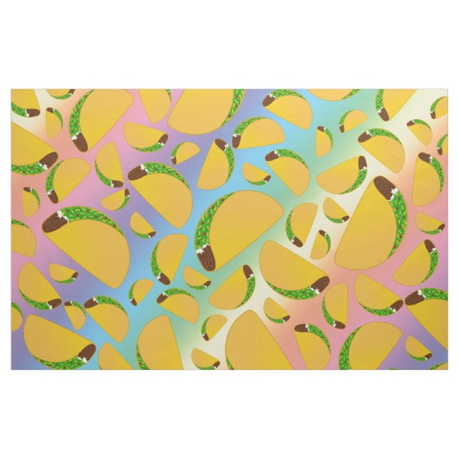 Regenbogen Tacos Stoff (Yard (91,4 cm))