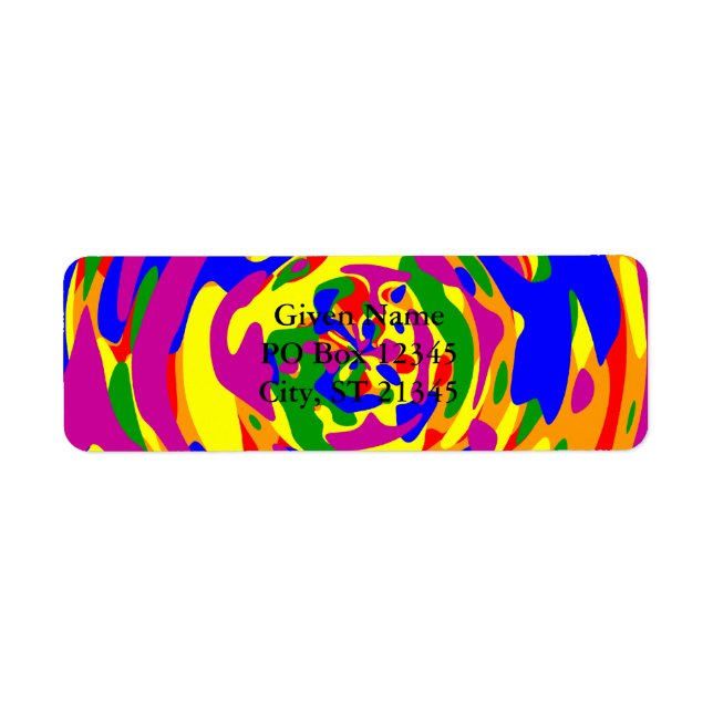 Regenbogen-Tarnkugel (Vorne)