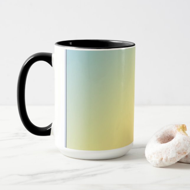 Regenbogen- Tasse (Mit Donut)