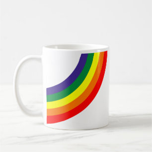 Regenbogen-Tasse Kaffeetasse