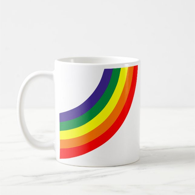 Regenbogen-Tasse Kaffeetasse (Links)