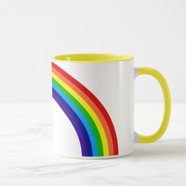 Regenbogen-Tasse Tasse (Rechts)
