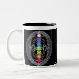 Regenbogen-Tasse Zweifarbige Tasse