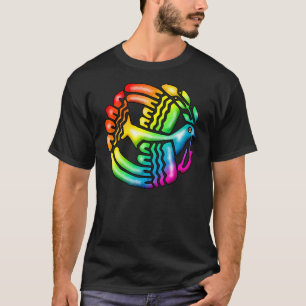 Regenbogen-Taube des Friedens T-Shirt