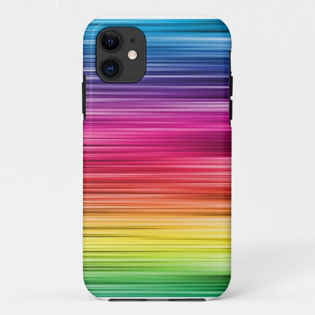 Regenbogen-Telefon-Abdeckung Case-Mate iPhone Hülle (Rückseite)