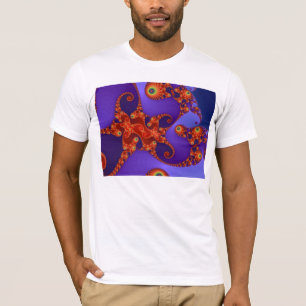 Regenbogen-Tentakel-T-Shirt T-Shirt