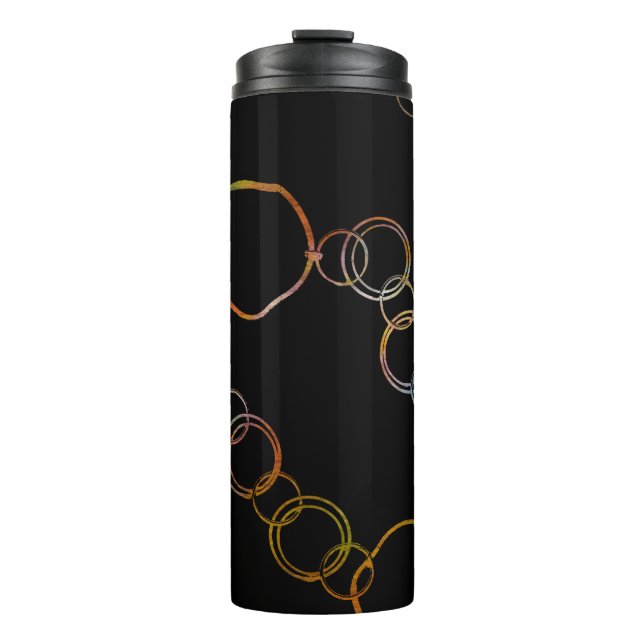 Regenbogen Thermosbecher (Vorderseite)