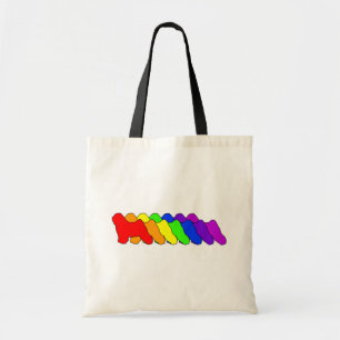 Regenbogen-Tibetaner Tragetasche