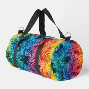 Regenbogen-Tie-Dye-Muster Duffle Bag