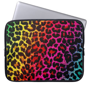 Regenbogen-Tierdruck-Laptoptasche Laptopschutzhülle