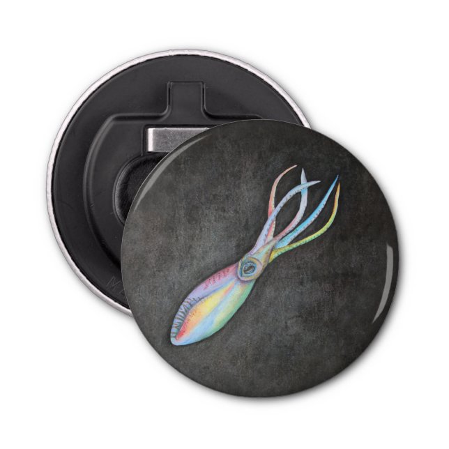 Regenbogen-Tintenfisch-Flaschen-Öffner Flaschenöffner (Vorderseite)