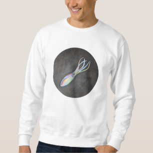 Regenbogen-Tintenfisch-Sweatshirt Sweatshirt