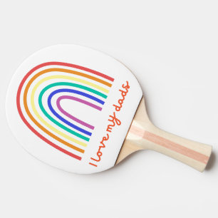Regenbogen-Tischtennisschläger Tischtennis Schläger