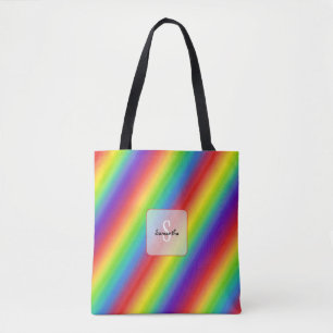 Regenbogen-Totetasche