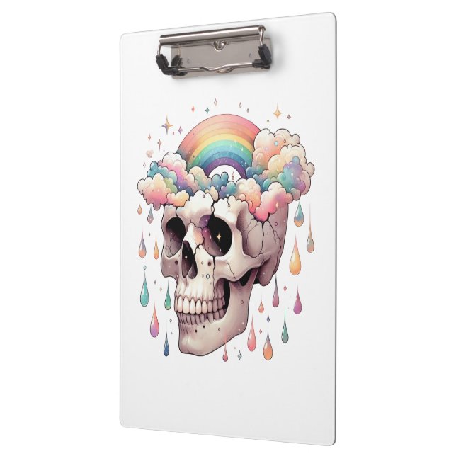 Regenbogen-Träume-Clipboard Klemmbrett (Links)