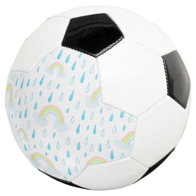 Regenbogen-Träume Fußball (Dreiviertel)