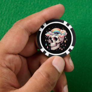 Regenbogen-Träume Poker Chips
