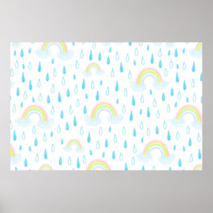 Regenbogen-Träume Poster