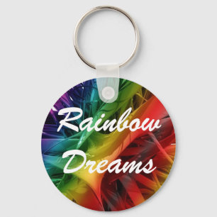 Regenbogen-Träume Schlüsselanhänger
