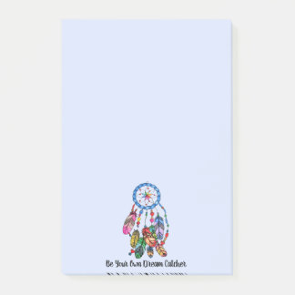 Regenbogen-Traumfänger des Aquarells herrlicher Post-it Klebezettel