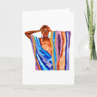 Regenbogen träumt Gruß-Karte Karte