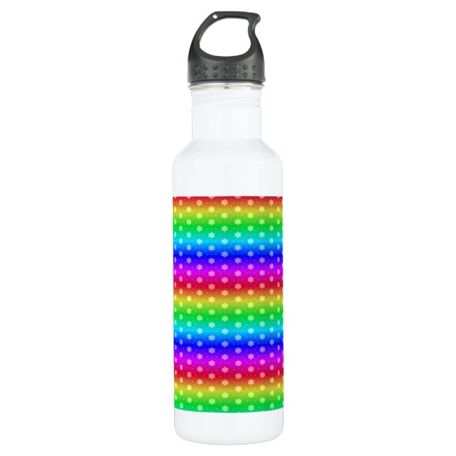 Regenbogen! Trinkflasche (Vorderseite)