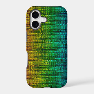 Regenbogen-Tweed-Gewebe-Blick gemustert