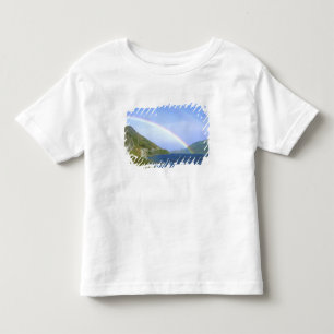 Regenbogen über dem Hawea-See, Südinsel, Neuseelan Kleinkind T-shirt