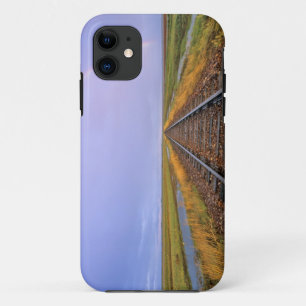 Regenbogen über Gleise in der Nähe von Fairfield Case-Mate iPhone Hülle