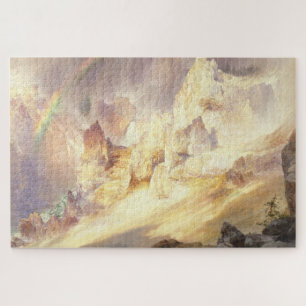 Regenbogen über Yellowstone, Moran 1900 Puzzle