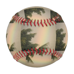 Regenbogen und Bäume Baseball
