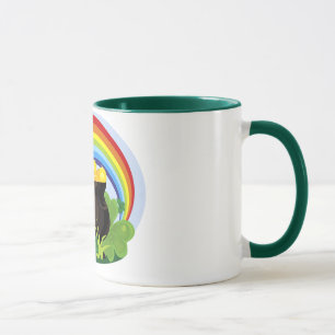 Regenbogen und Goldtopf Tasse