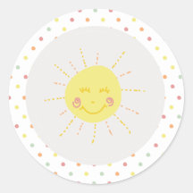 Regenbogen- und Sonnenschutzaufkleber