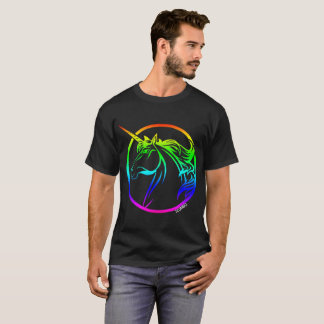 Regenbogen Unicorn-Offensive-T - Shirts